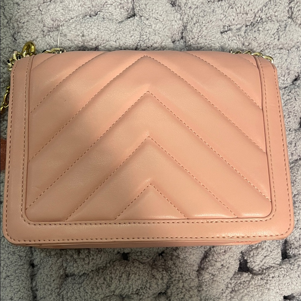 Love Moschino Pink Heart-Studded Crossbody Bag - Picture 3 of 12